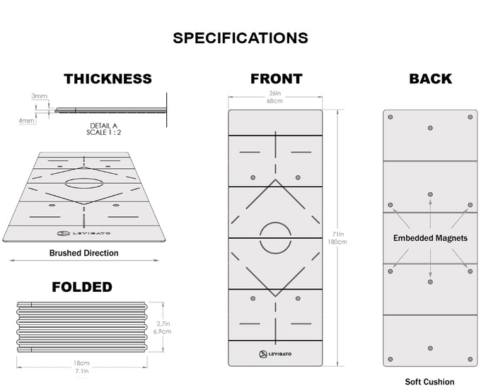 Levigato Fitness Mat